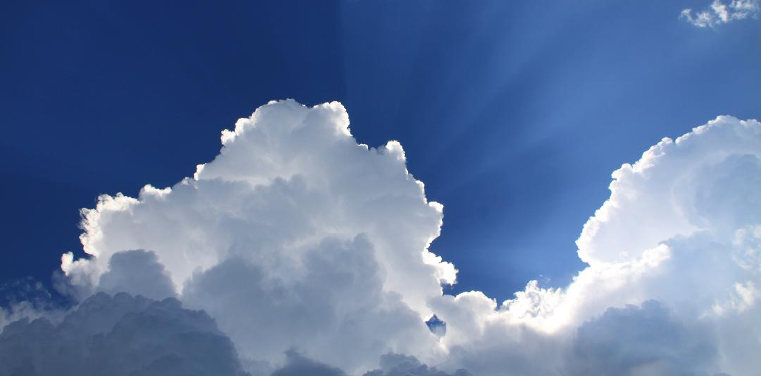 Blue Sky with Clouds